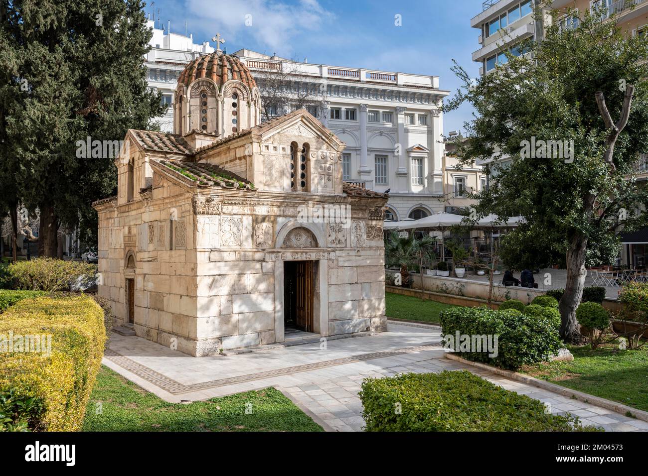 Chiesa di Panagia Gorgoepikoos, Chiesa greco-ortodossa, Atene, Grecia, Europa Foto Stock