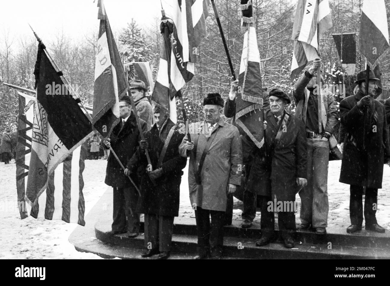 Le vittime naziste e i combattenti di resistenza francesi e tedeschi contro il regime nazista hanno commemorato insieme l'assassinio del regime nazista il venerdì buono Foto Stock