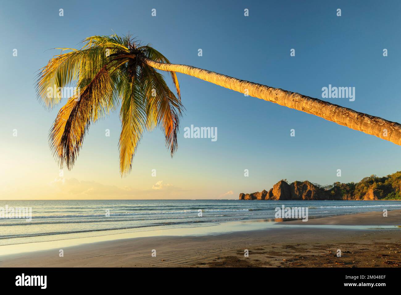 Playa Carillo, Penisola de Nicoya, Guanacaste, Costa Rica, America Centrale Foto Stock