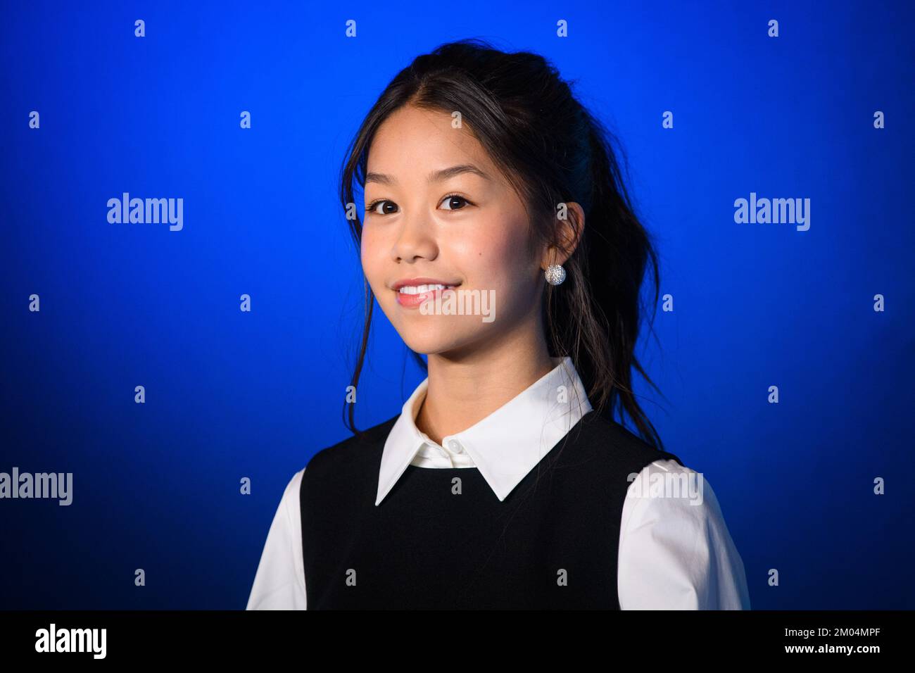 Londra, Regno Unito. 4 dicembre 2022. Trinity Jo-li Bliss partecipa a un invito fotografico per il nuovo film, Avatar: The Way of Water, al Corinthia Hotel di Londra. Data immagine: Domenica 4 dicembre 2022. Il credito fotografico dovrebbe essere: Matt Crossick/Empics/Alamy Live News Foto Stock