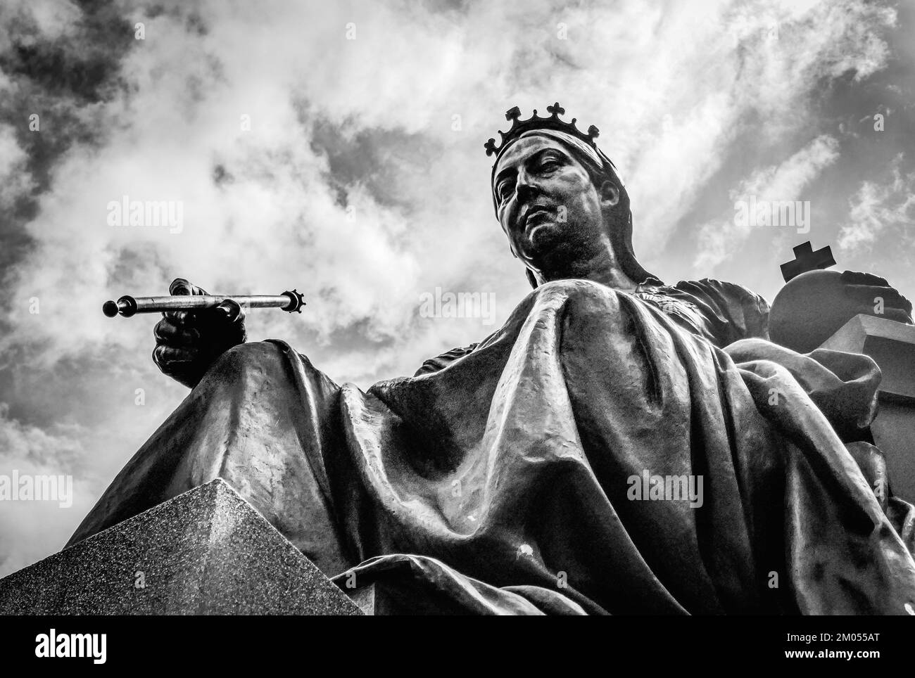 Una statua all'aperto dell'Australia Foto Stock