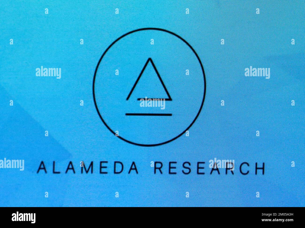 Logo/ Marchenname/ brand name: Alameda Research, FTX, Berlin (nur fuer redaktionelle Verwendung. Keine Werbung. Referenzdatenbank: http://www.360-berl Foto Stock