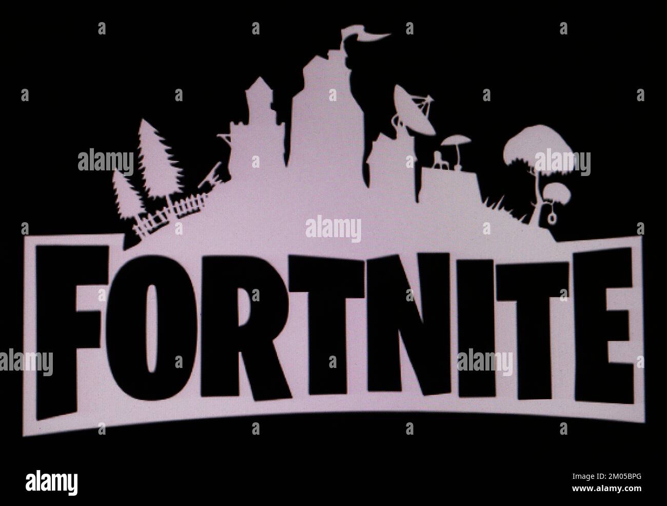 Logo/ Marchenname/ marchio: Fortnite, Berlin (nur fuer redaktionelle Verwendung. Keine Werbung. Referenzdatenbank: http://www.360-berlin.de. © Jens Foto Stock