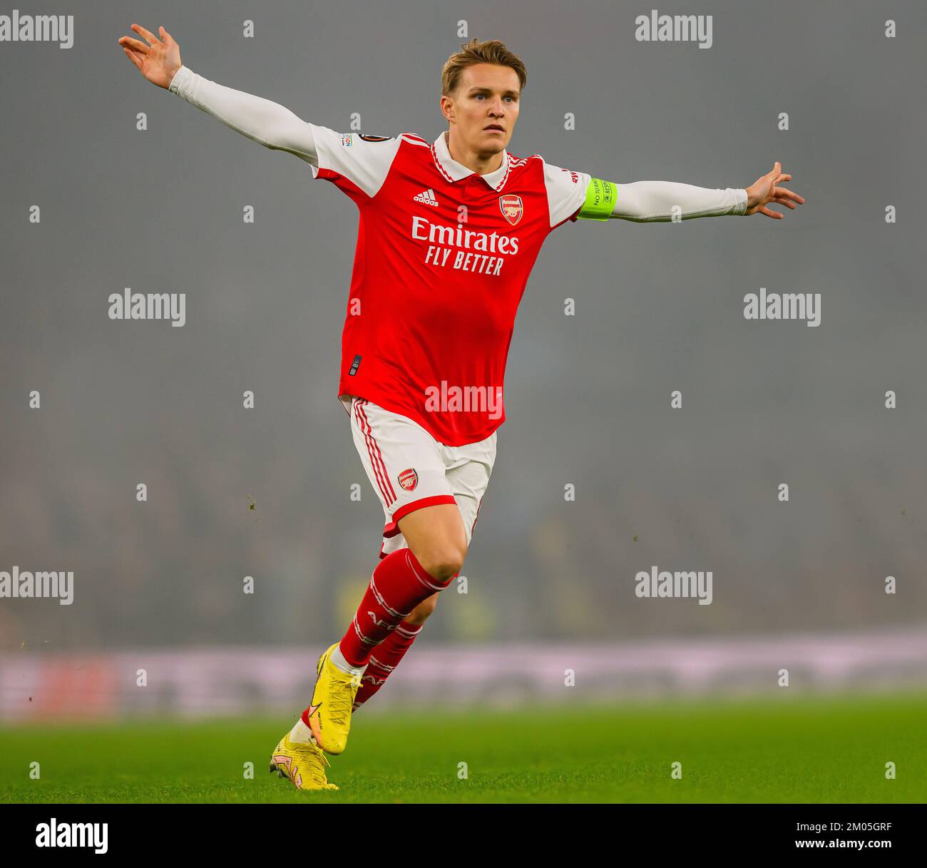 03 Nov 2022 - Arsenal / FC Zurigo - UEFA Europa League - Gruppo A - Emirates Stadium Martin Odegaard dell'Arsenal durante la partita contro il FC Zurigo immagine : Mark Pain / Alamy Foto Stock