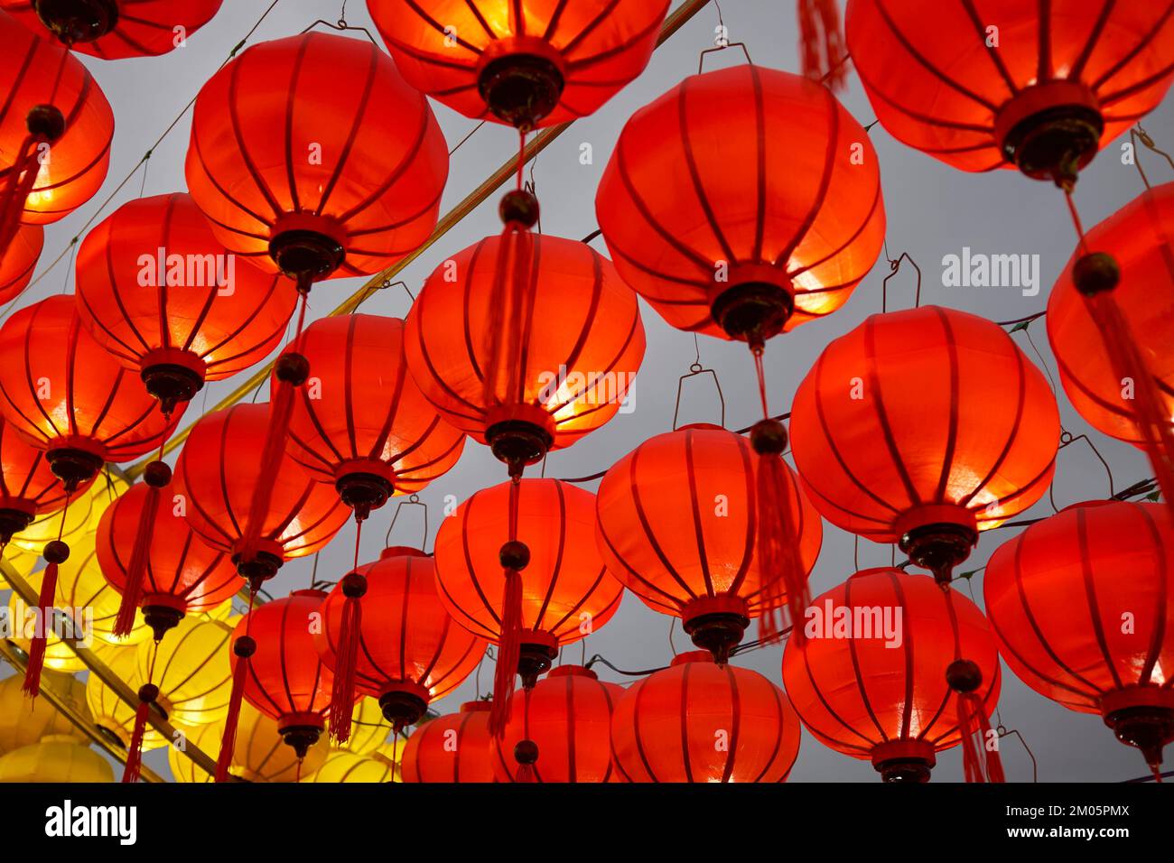 Lanterne Hoi An Vietnam Foto Stock