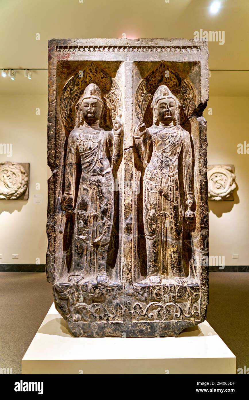 New York. Manhattan. Stati Uniti. Il Metropolitan Museum of Art Galleria d'Arte Asiatica Foto Stock