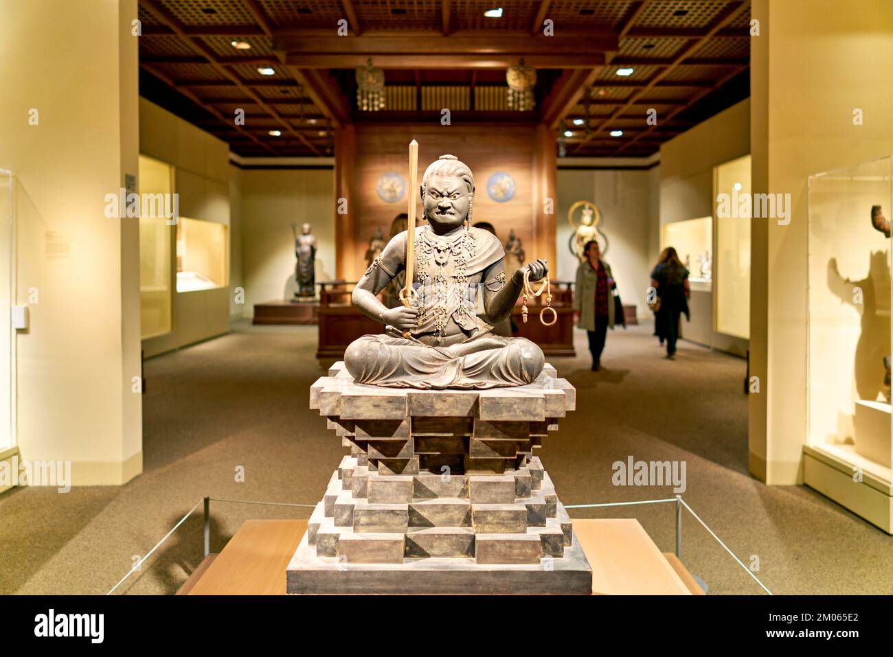 New York. Manhattan. Stati Uniti. Il Metropolitan Museum of Art Galleria d'Arte Asiatica Foto Stock