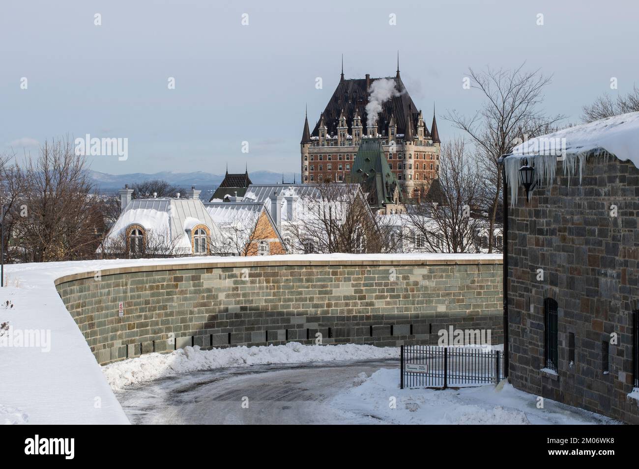Citadelle di Quebec a Quebec City Foto Stock
