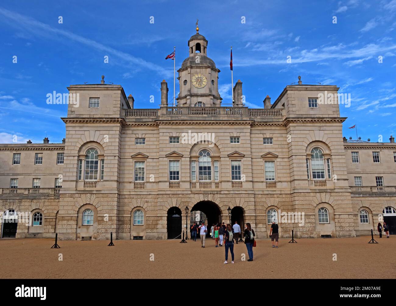 Horseguards Parade, Whitehall - Horse Guards Rd, Whitehall, Londra , Inghilterra, Regno Unito, SW1A 2BE Foto Stock