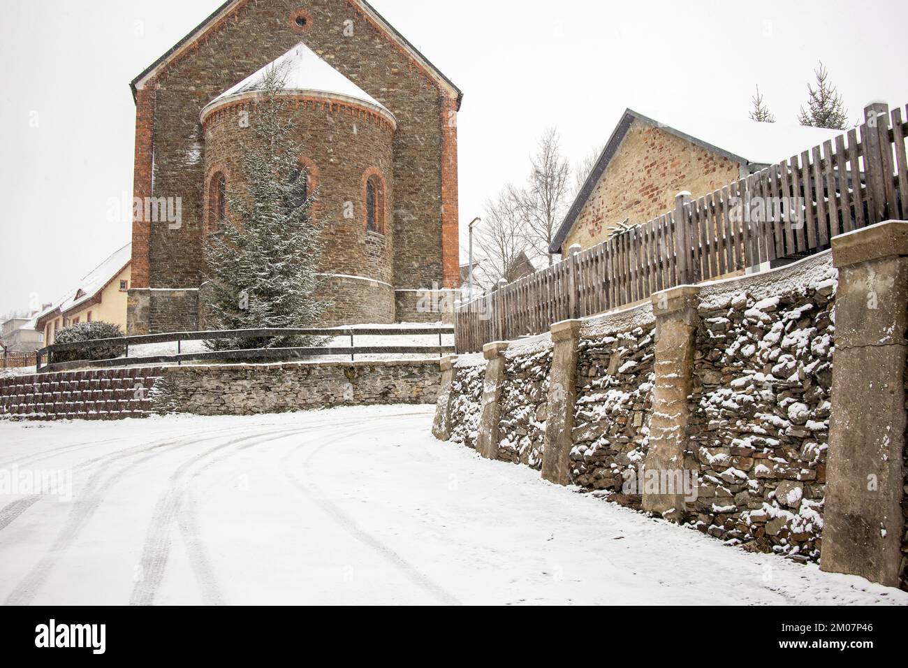 Kirche St Martini Güntersberge Harz Foto Stock