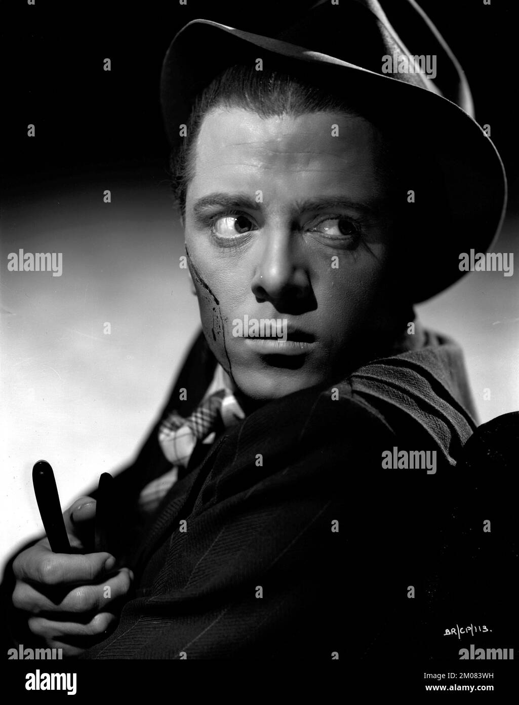 RICHARD ATTENBOROUGH in BRIGHTON ROCK (1947), diretto da JOHN BOULTING. Credit: ASSOCIATED BRITISH PICTURES / Album Foto Stock