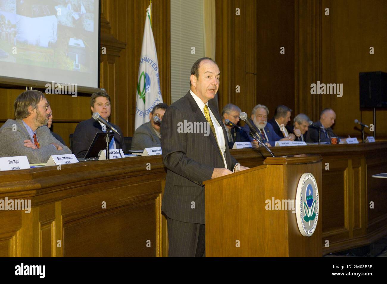 Ufficio dell'acqua - Memorandum of Understanding settico (MOU) , Agenzia per la protezione dell'ambiente Foto Stock