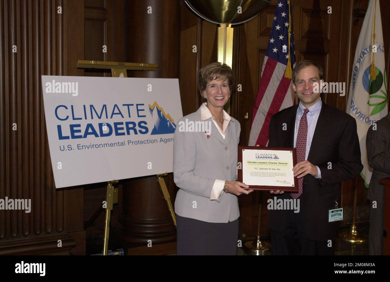 Climate Leaders Partners , Agenzia per la protezione ambientale Foto Stock