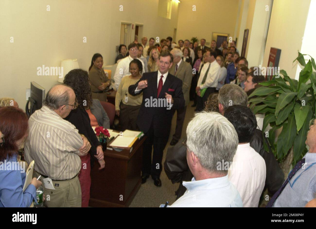 Primo giorno di Mike Leavitt: Varie riunioni , Agenzia per la protezione ambientale Foto Stock