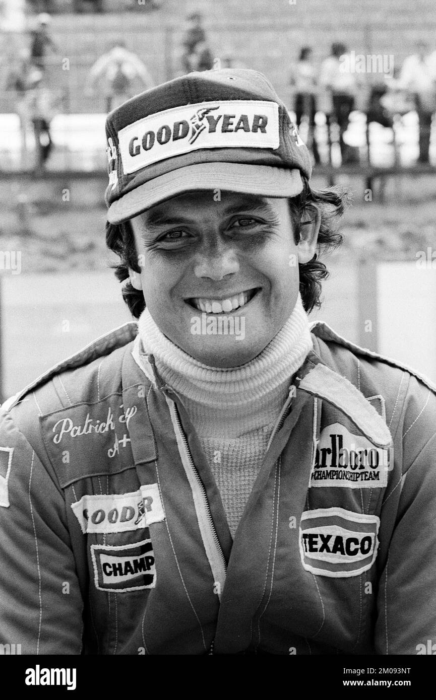 Patrick Tambay (fra), McLaren M26-Ford, ritratto durante il campionato del mondo 1978 F1, Gran Premio del Sud Africa a Kyalami, il 4th marzo - Foto: DPPI Foto Stock