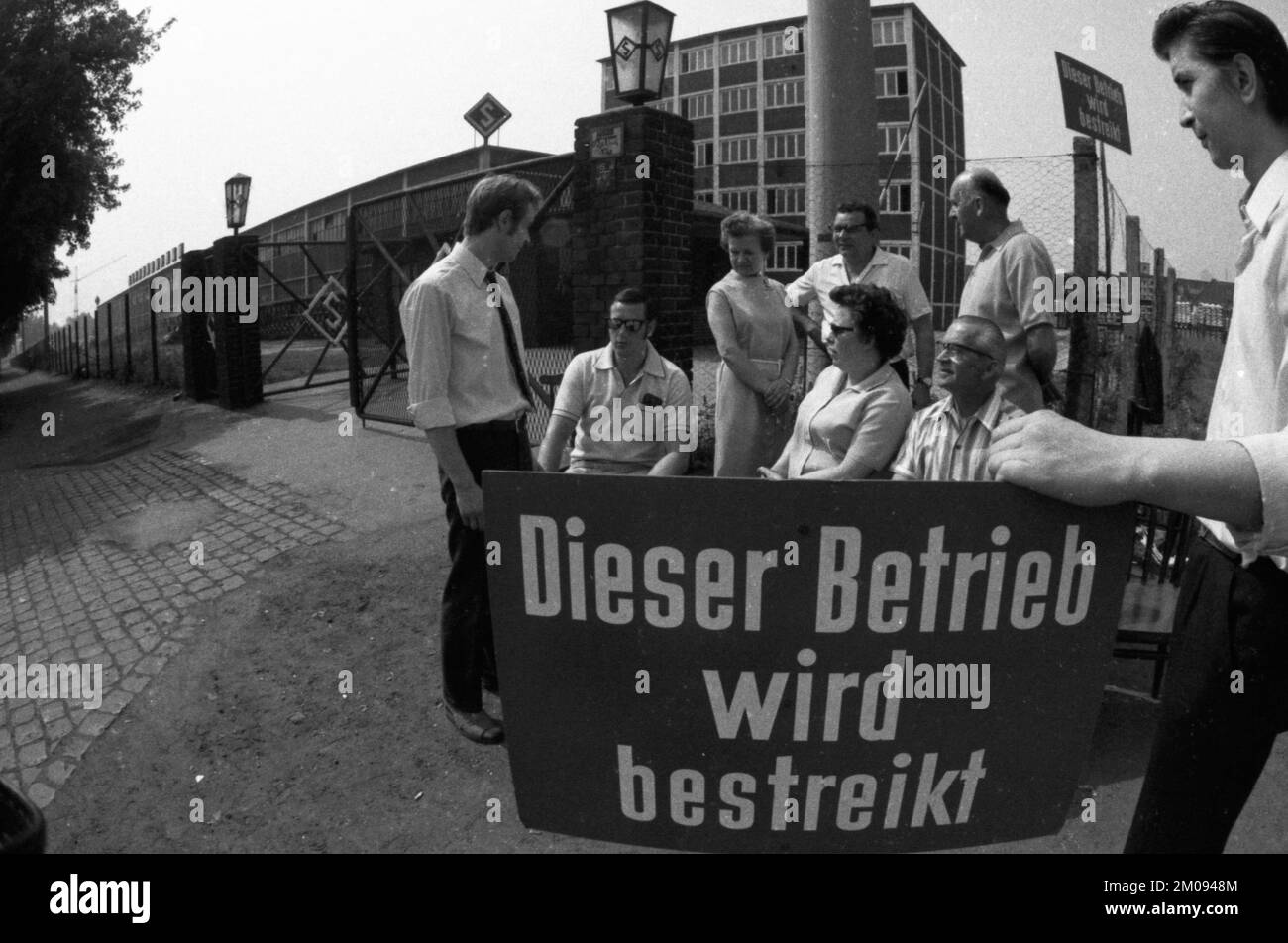 L'area della Ruhr con impressioni fotografiche negli anni dal 1965 al 1970, Germania, Europa Foto Stock