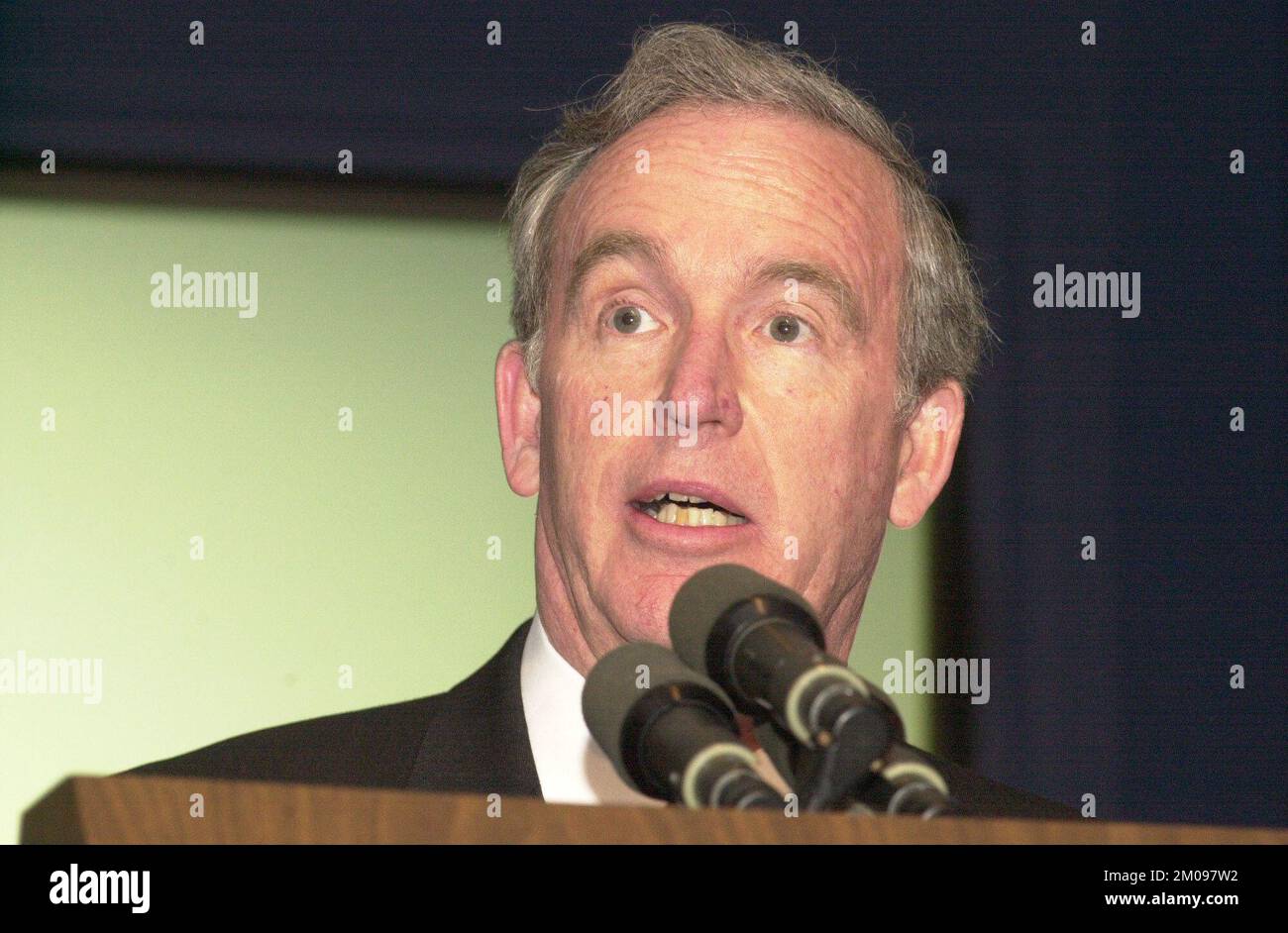 Vice Amministratore Linda Fisher a e-Gov Presentation , Environmental Protection Agency Foto Stock