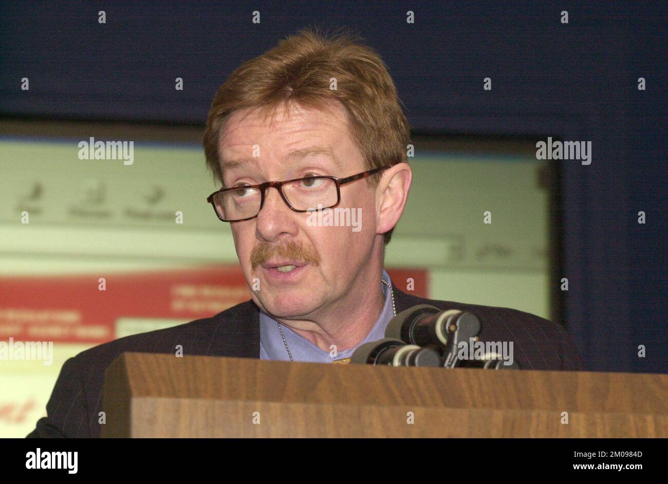 Vice Amministratore Linda Fisher a e-Gov Presentation , Environmental Protection Agency Foto Stock