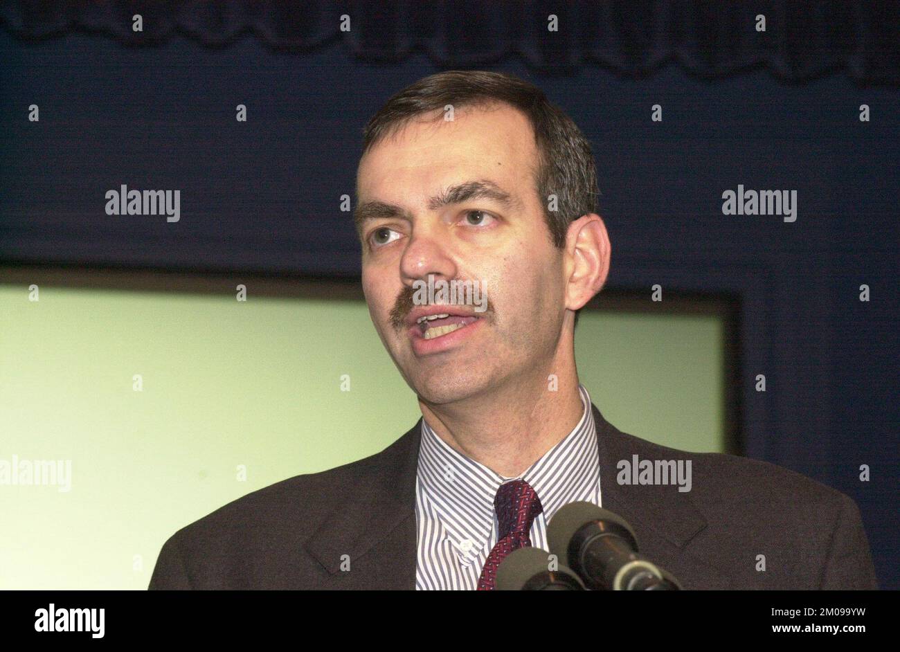 Vice Amministratore Linda Fisher a e-Gov Presentation , Environmental Protection Agency Foto Stock