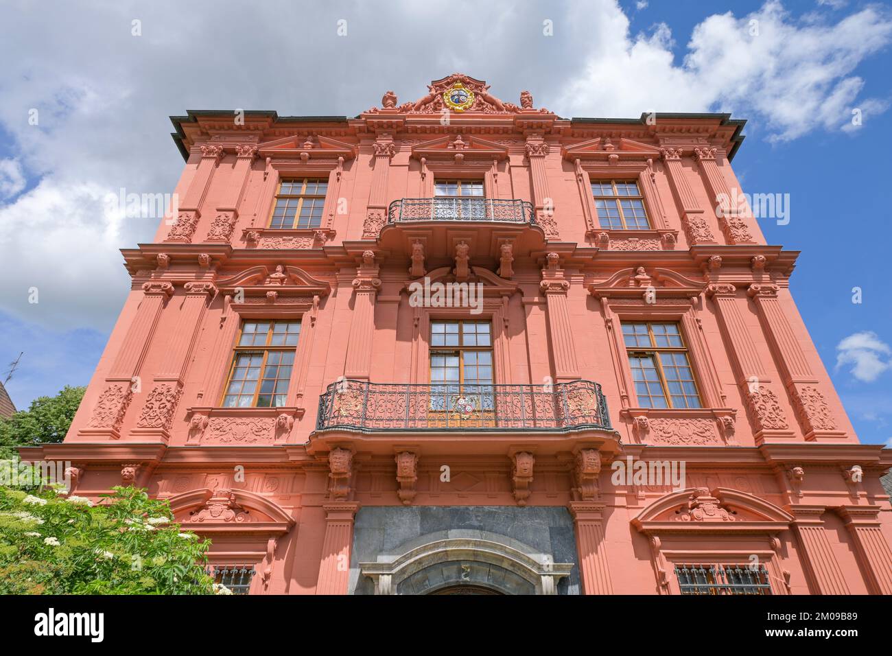 Konferenzzentrum, Kurfürstliches Schloss, Peter-Altmeier-Allee, Magonza, Rheinland-Pfalz, Germania Foto Stock