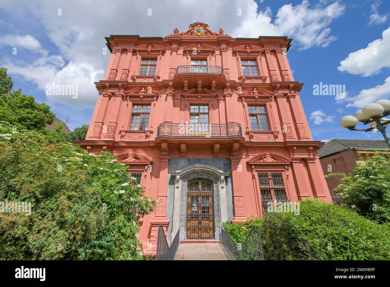 Konferenzzentrum, Kurfürstliches Schloss, Peter-Altmeier-Allee, Magonza, Rheinland-Pfalz, Germania Foto Stock
