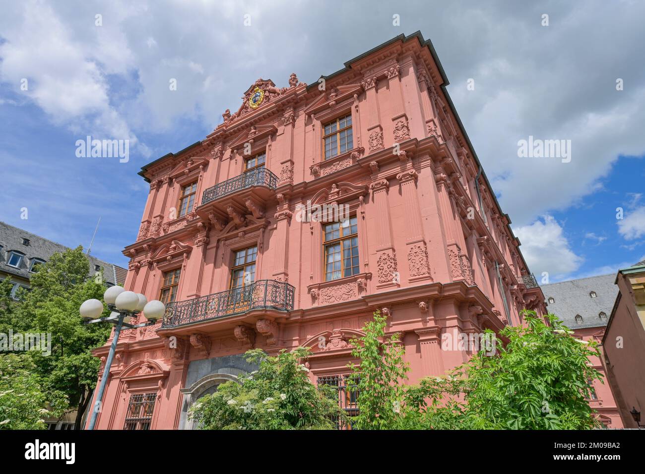 Konferenzzentrum, Kurfürstliches Schloss, Peter-Altmeier-Allee, Magonza, Rheinland-Pfalz, Germania Foto Stock