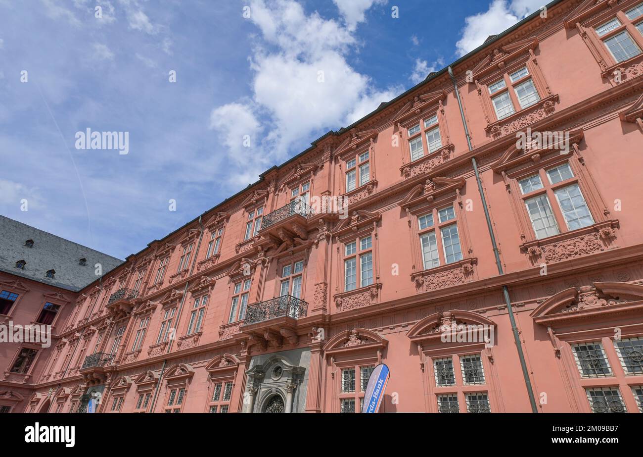 Konferenzzentrum, Kurfürstliches Schloss, Peter-Altmeier-Allee, Magonza, Rheinland-Pfalz, Germania Foto Stock