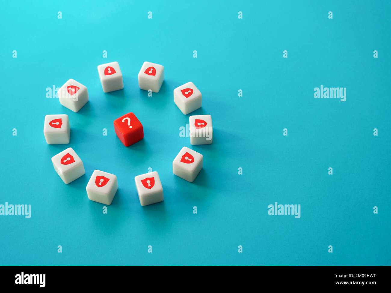 Sconosciuto all'interno del circuito di protezione. Segretezza e riservatezza. Perimetro di crittografia e protezione dei dati. Ottenga alla verità, bypassare il Foto Stock