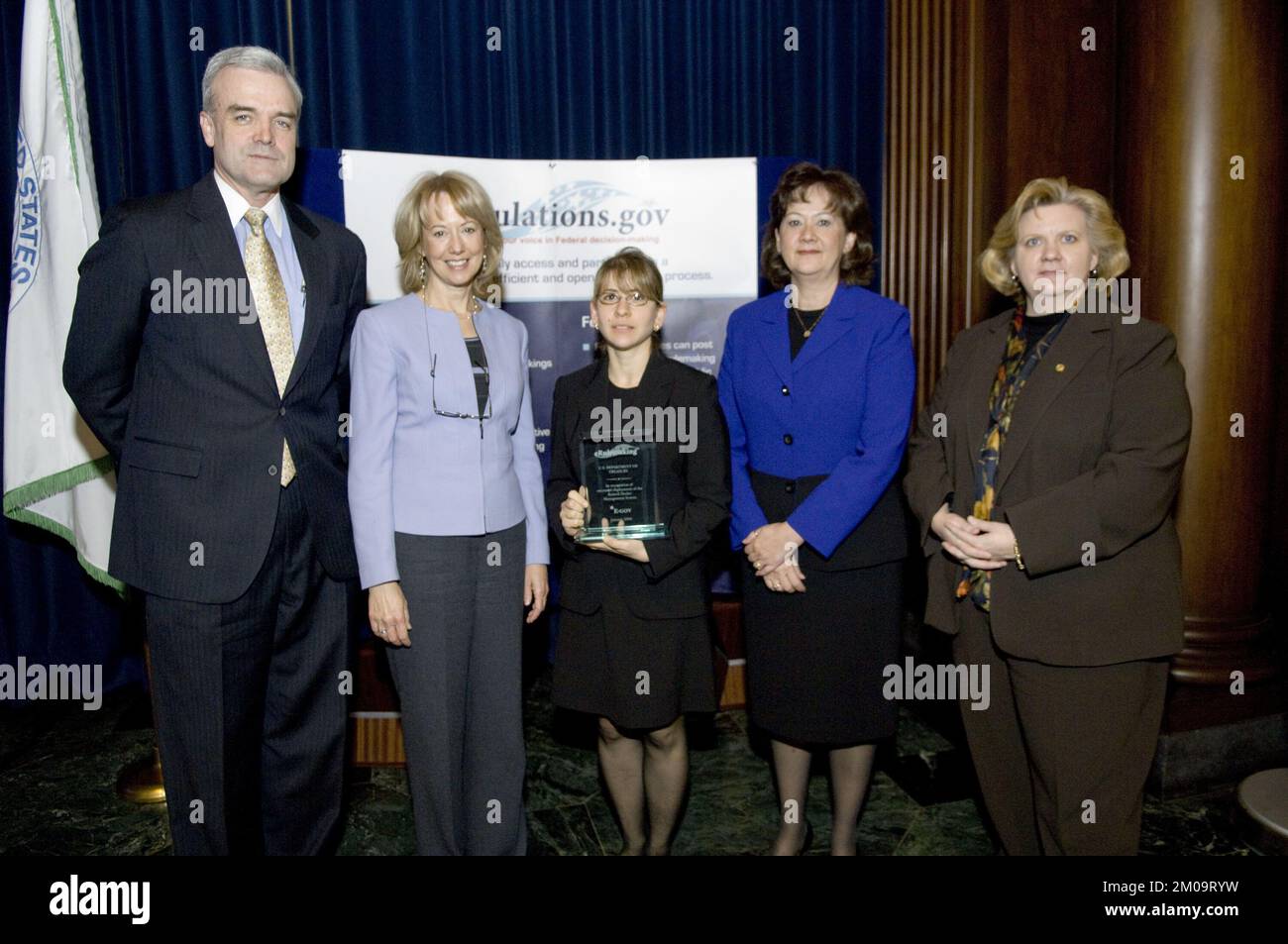 Ufficio informazioni ambientali - eRulemaking. Regolamentazioni.Gov 5th° anniversario Celebrazione e riconoscimento Partner Agency , Environmental Protection Agency Foto Stock