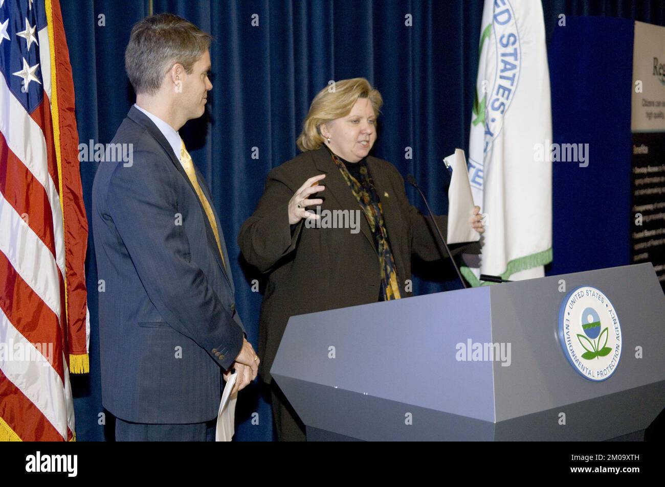 Ufficio informazioni ambientali - eRulemaking. Regolamentazioni.Gov 5th° anniversario Celebrazione e riconoscimento Partner Agency , Environmental Protection Agency Foto Stock