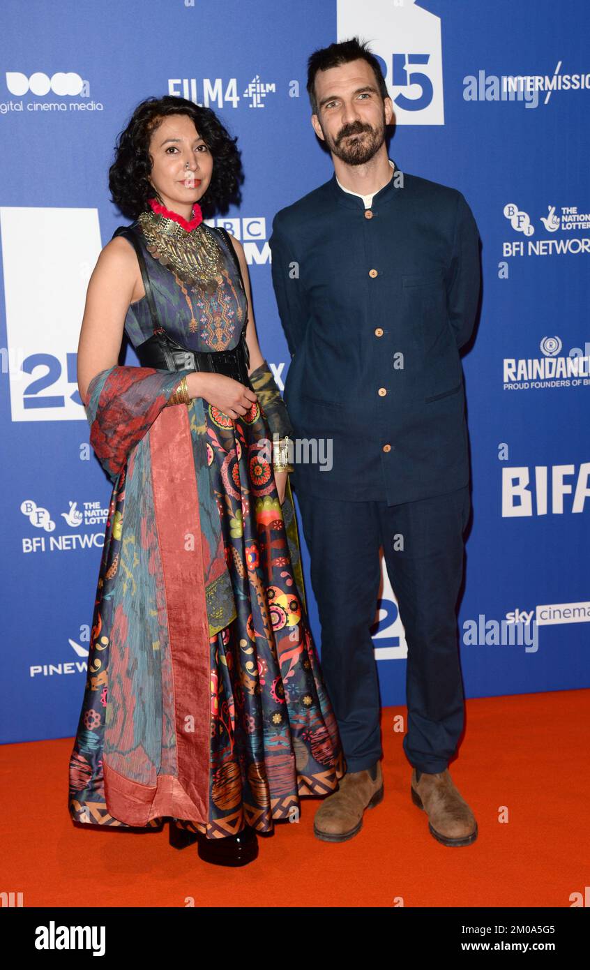 La foto deve essere accreditata ©Alpha Press 078237 04/12/2022 Guest British Independent Film BIFA Awards 2022 a Londra Foto Stock