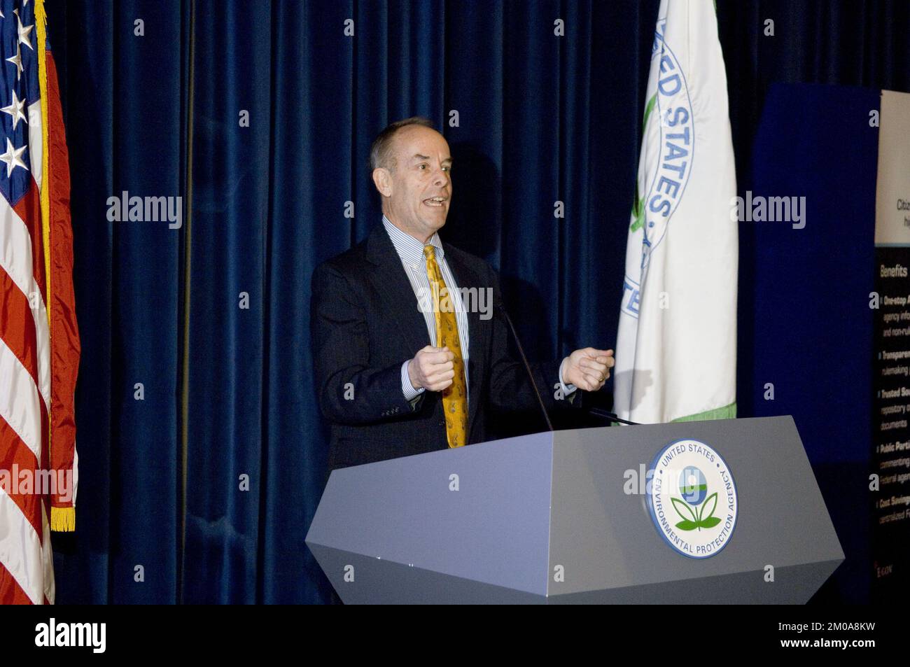 Ufficio informazioni ambientali - eRulemaking. Regolamentazioni.Gov 5th° anniversario Celebrazione e riconoscimento Partner Agency , Environmental Protection Agency Foto Stock