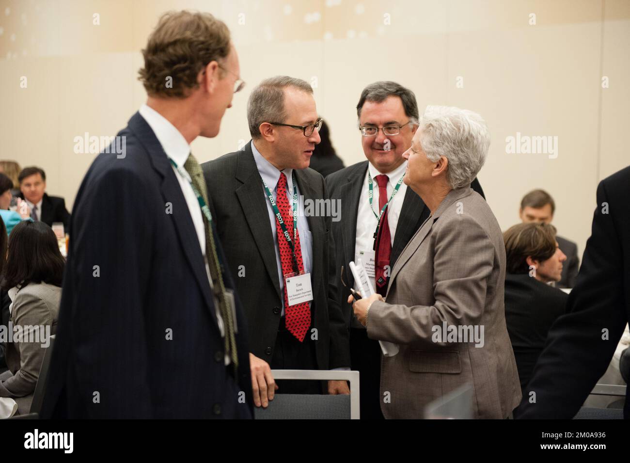Ufficio dell'Amministratore - ECOS-EPA Workgroup - Consiglio ambientale degli Stati (ECOS) e riunione del Gruppo di lavoro di partenariato e prestazioni dell'EPA , Agenzia per la protezione ambientale Foto Stock