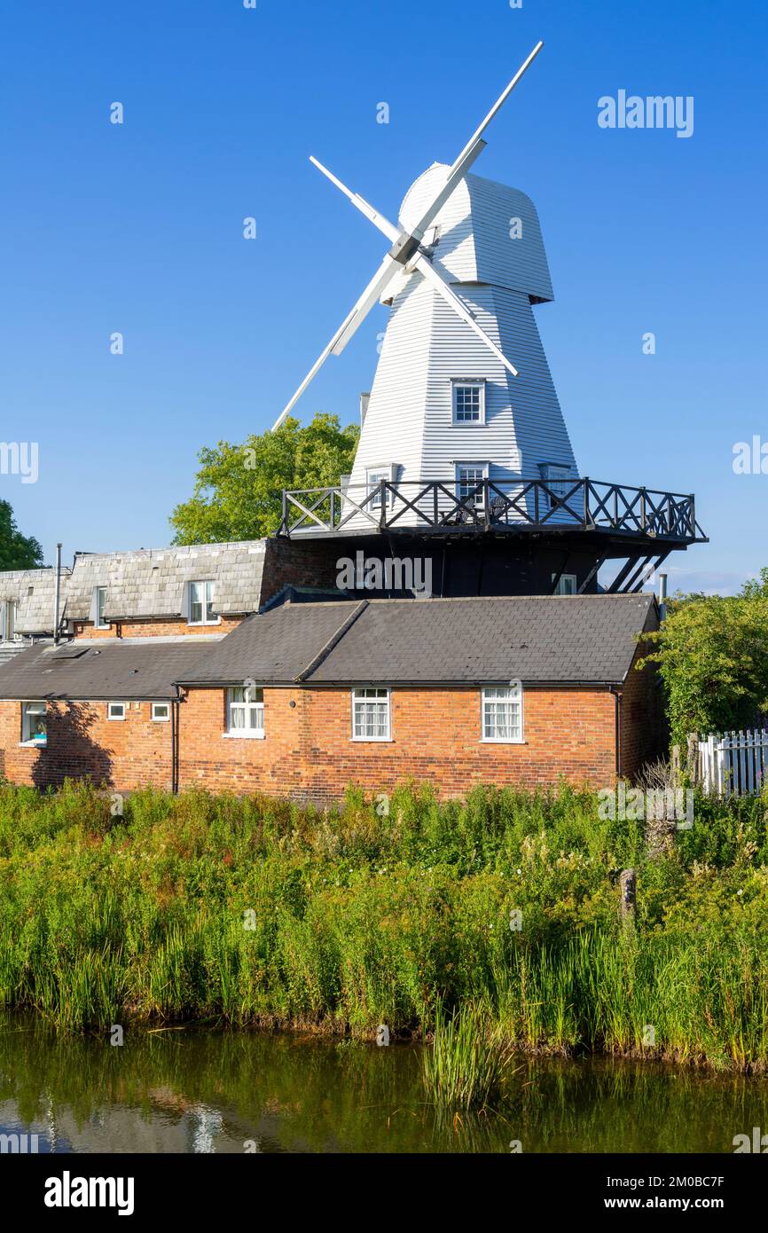 Segale East Sussex Rye Windmill B&B Gibet’s Marsh Rye East Sussex Inghilterra UK GB Europe Foto Stock