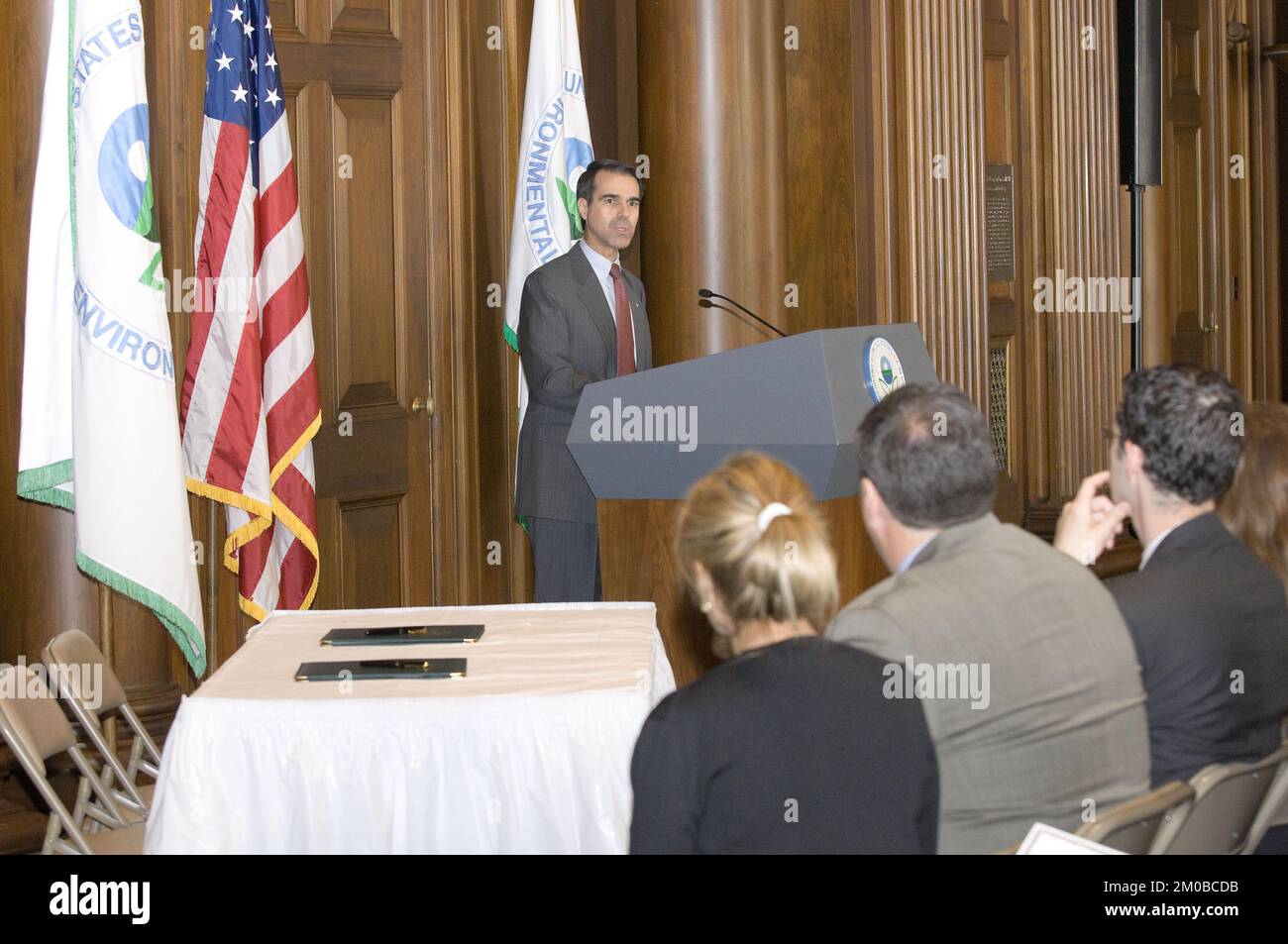 Ufficio dell'Amministratore (Stephen L. Johnson) - Contratto di partenariato Nazionale di Educazione tecnologica ambientale (NPETE) , Agenzia per la protezione ambientale Foto Stock