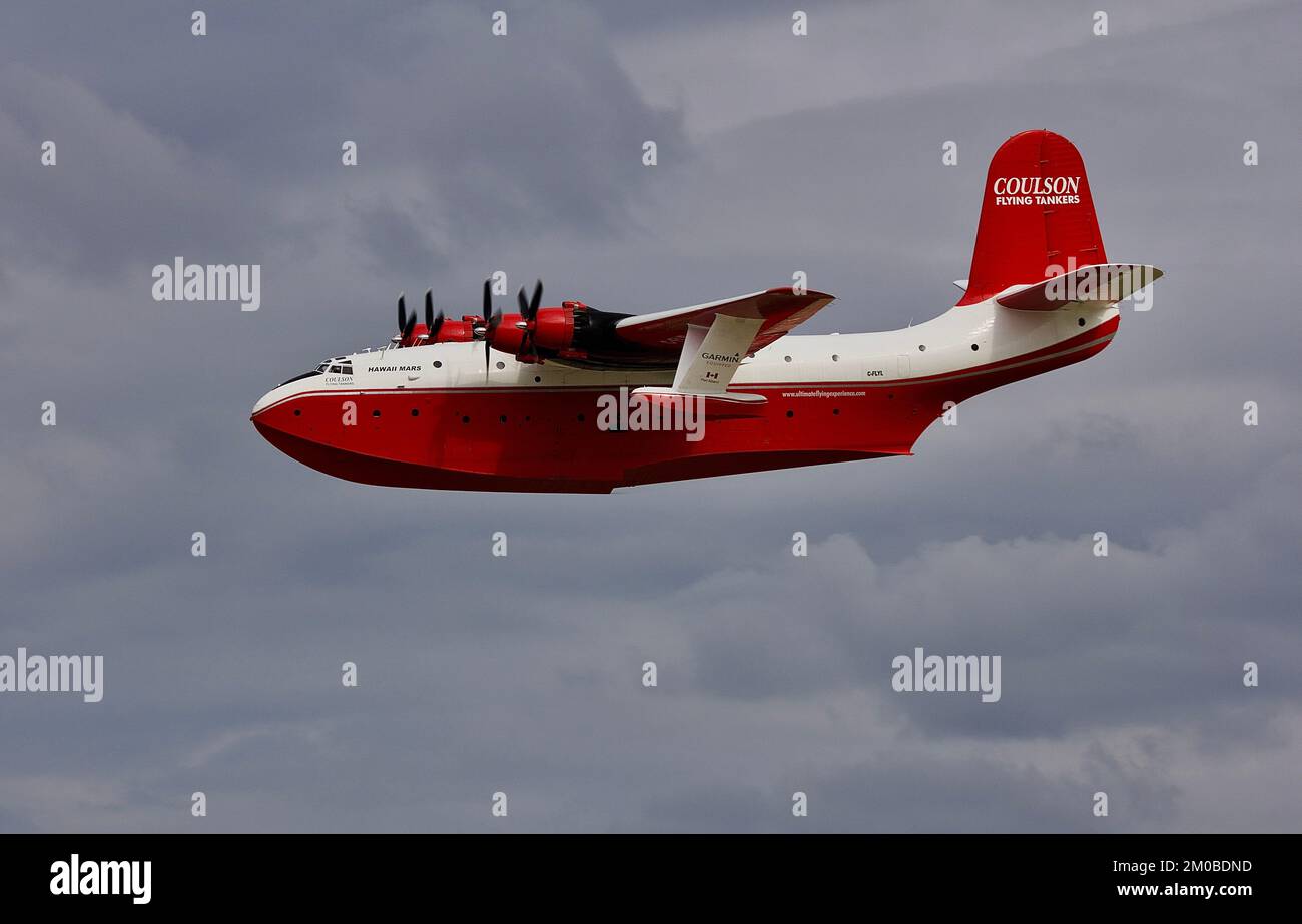 US Navy Martin Mariner barca volante e bombardiere d'acqua. Foto Stock