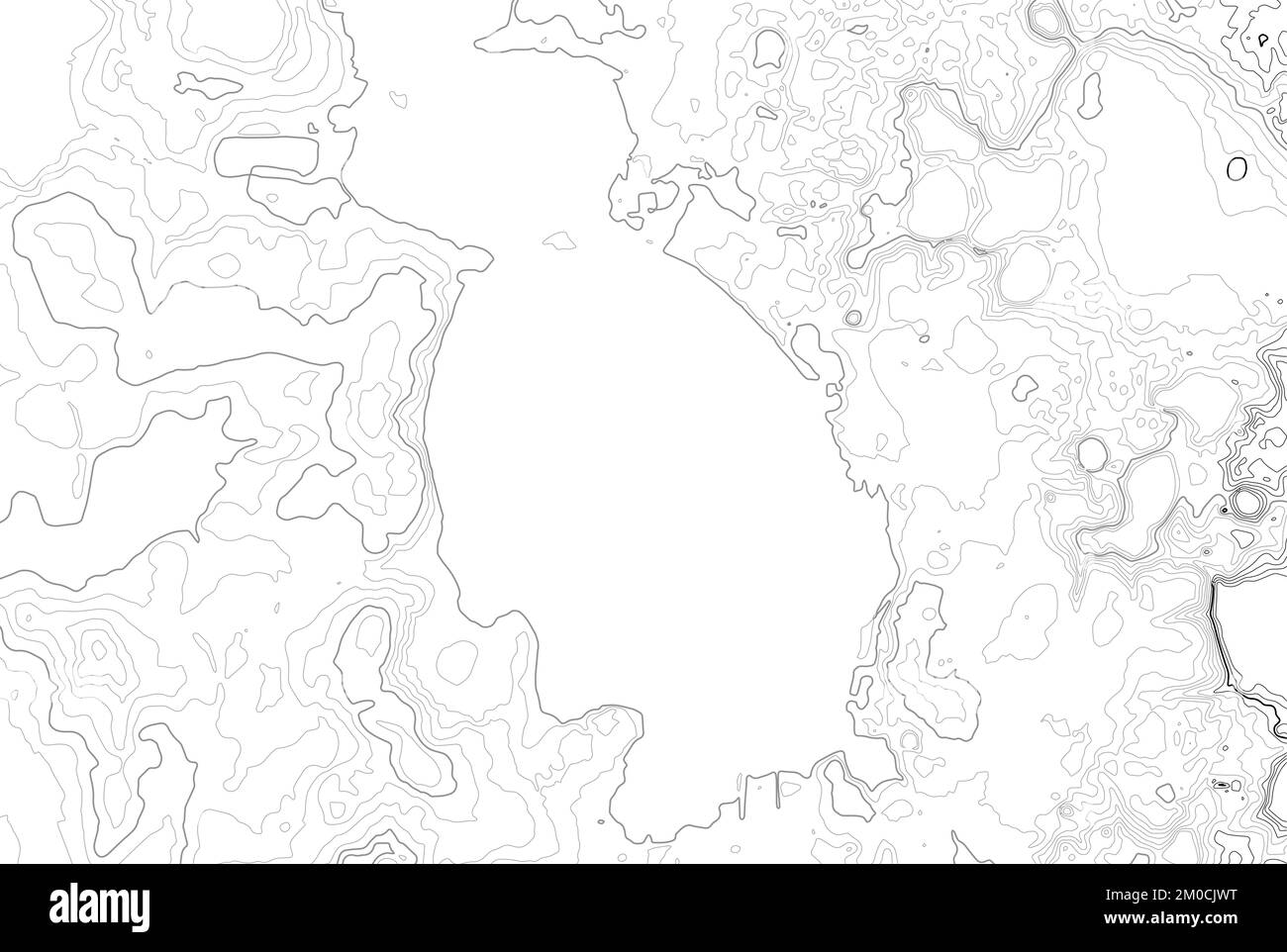 Mappa topografica di sfondo di contorno. Mappa topo con elevazione. Mappa di contorno di vettore. Mondo geografico topografia griglia mappa abstract illustrazione vettoriale . Illustrazione Vettoriale