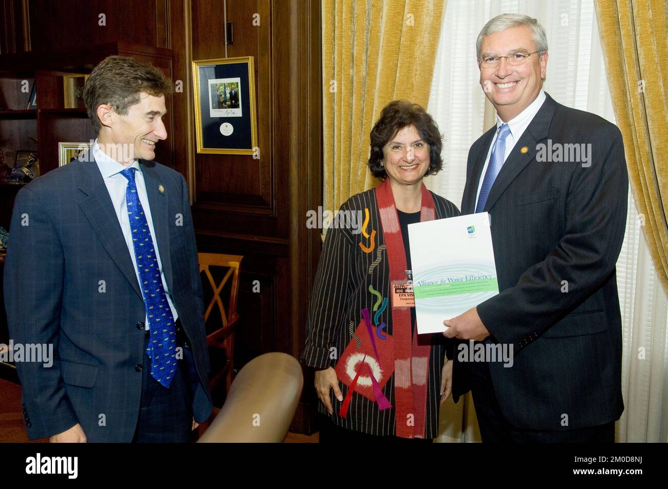 Ufficio dell'Amministratore (Stephen L. Johnson) - Mary Ann Dickinson, Alliance for Water Efficiency, Environmental Protection Agency Foto Stock