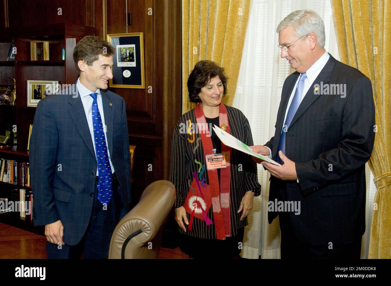 Ufficio dell'Amministratore (Stephen L. Johnson) - Mary Ann Dickinson, Alliance for Water Efficiency, Environmental Protection Agency Foto Stock