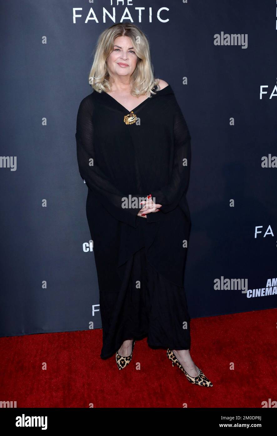 L’attrice “Cheers” Kirstie Alley è morta dopo una breve battaglia contro il cancro. Aveva 71 anni. anni. Kirstie Alley al 'The Fanatic' di Los Angeles in prima assoluta si è tenuta al Teatro Egizio il 22 agosto 2019 a Hollywood, CA. © David Acosta / AFF-USA.COM Foto Stock