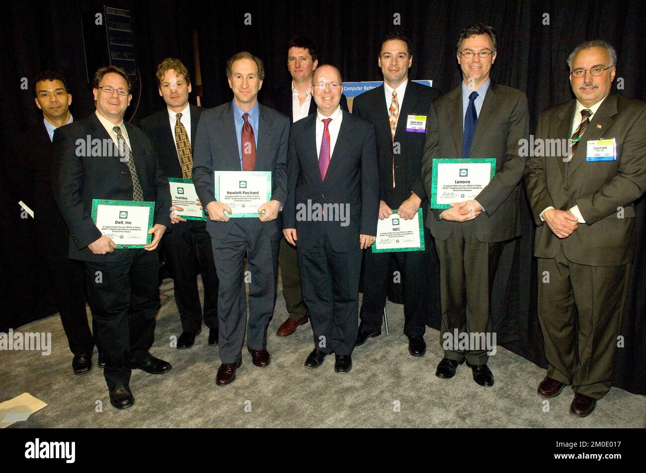 Ufficio informazioni ambientali - Electronic Product Environmental Assessment Tool (EPEAT) Conferenza stampa , Agenzia per la protezione ambientale Foto Stock