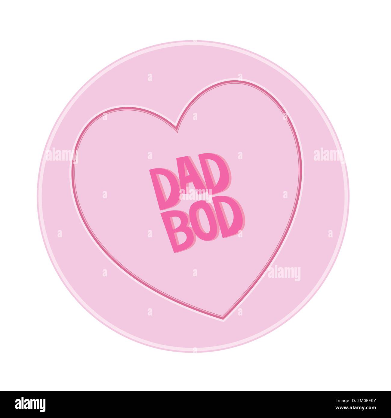 Loveheart Sweet Candy - Illustrazione del vettore di messaggio di Goblin Mode Illustrazione Vettoriale