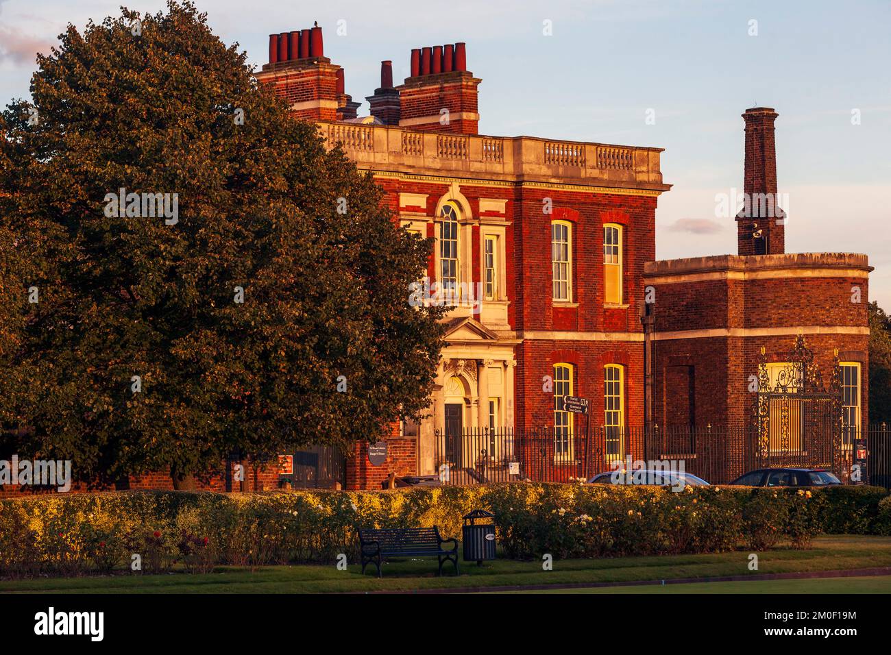The Georgian Rangers House, Greenwich Park, Londra Foto Stock