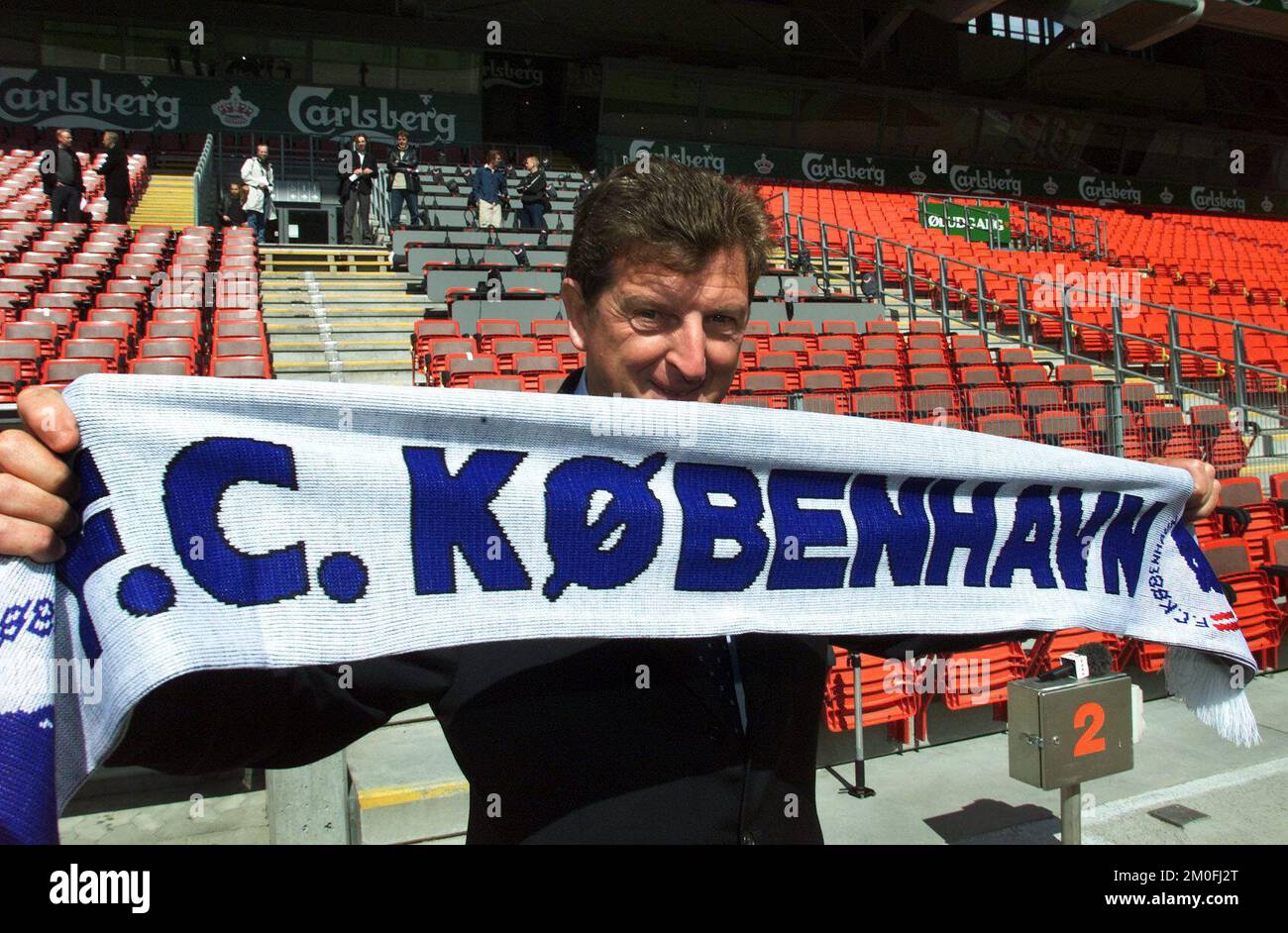 Roy Hodgson, nuovo allenatore di calcio al FC Copenhagen. (Steen OLE / Polfoto) Foto Stock