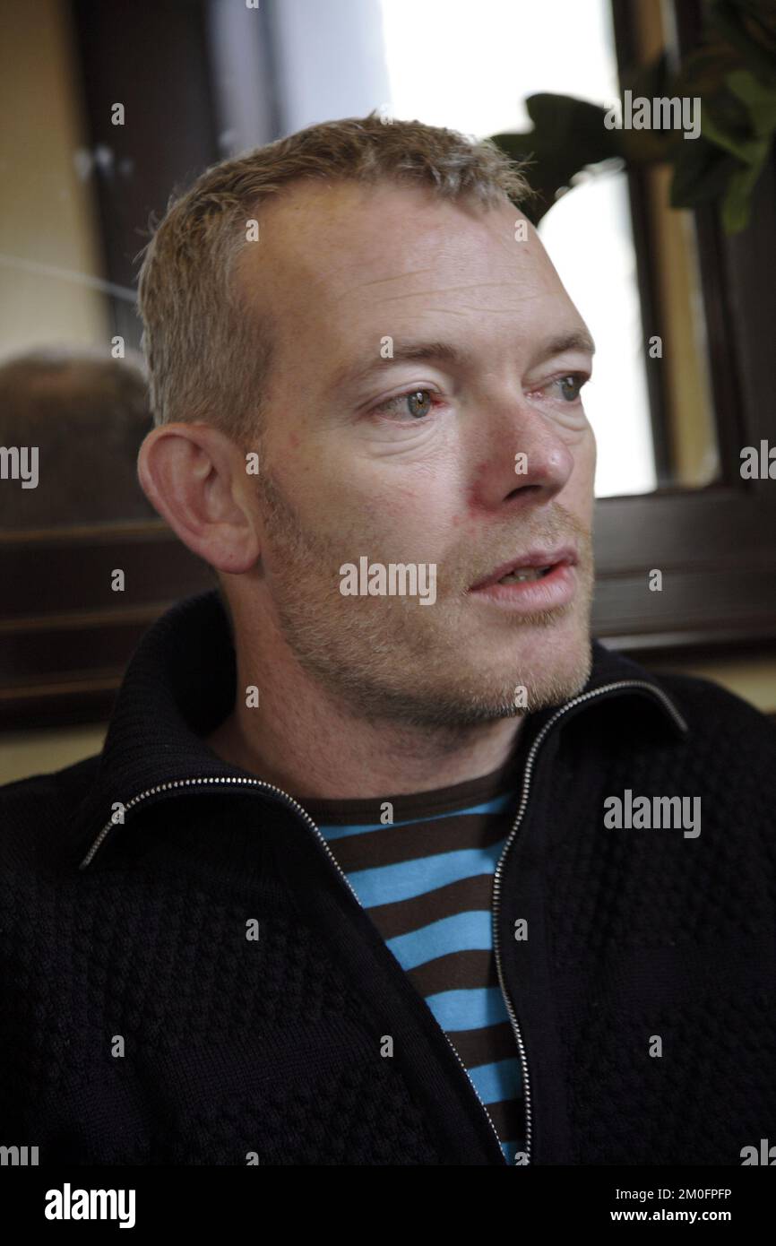Stella del programma televisivo l'uccisione Søren Malling Foto Stock