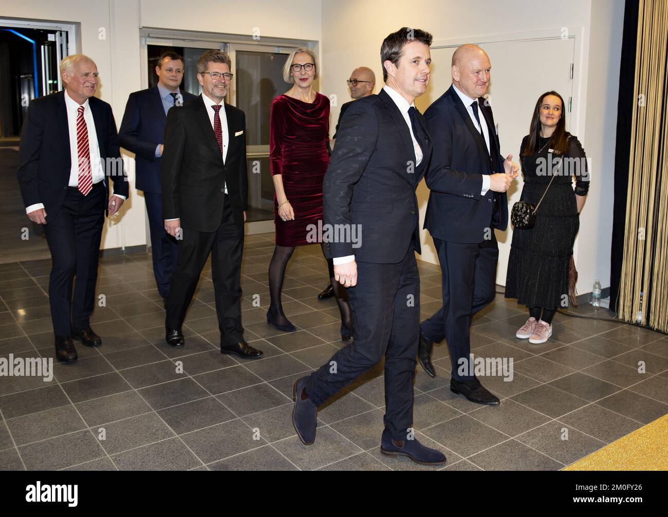 Il 5th 2019 gennaio si è tenuta a BOXEN, a Herning, la cerimonia di premiazione sportiva danese 2018. Tra i premi messi in palio c'era la persona dell'anno dello sport, presentata dal principe ereditario Frederik. Il premio è andato alla tennista Caroline Wozniacki che non ha potuto partecipare a causa della preparazione per la sua difesa di titolo all'Australian Open. Foto Stock