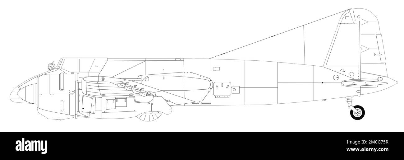 Henschel HS 129B-2 Foto Stock