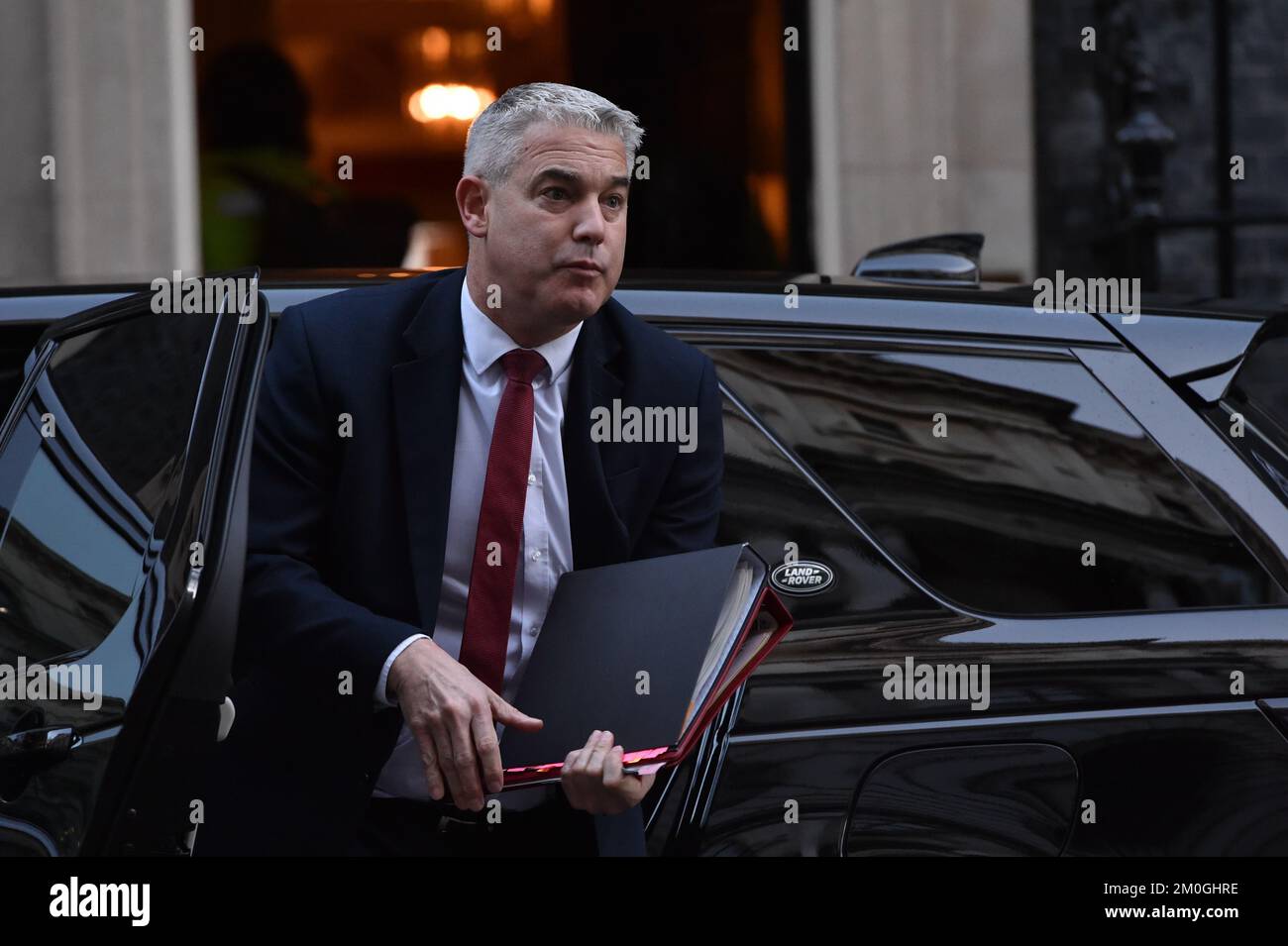 Londra, Inghilterra, Regno Unito. 6th Dec, 2022. STEVE BARCLAY, Segretario di Stato per la salute e l'assistenza sociale, arriva a un incontro del Gabinetto a Downing Street, Londra. (Credit Image: © Thomas Krych/ZUMA Press Wire) Foto Stock