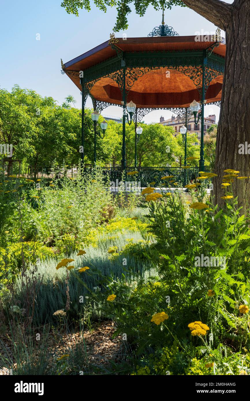 Francia, Var, Tolone, eco distretto di Chalucet, Jardin Alexandre 1er Foto Stock