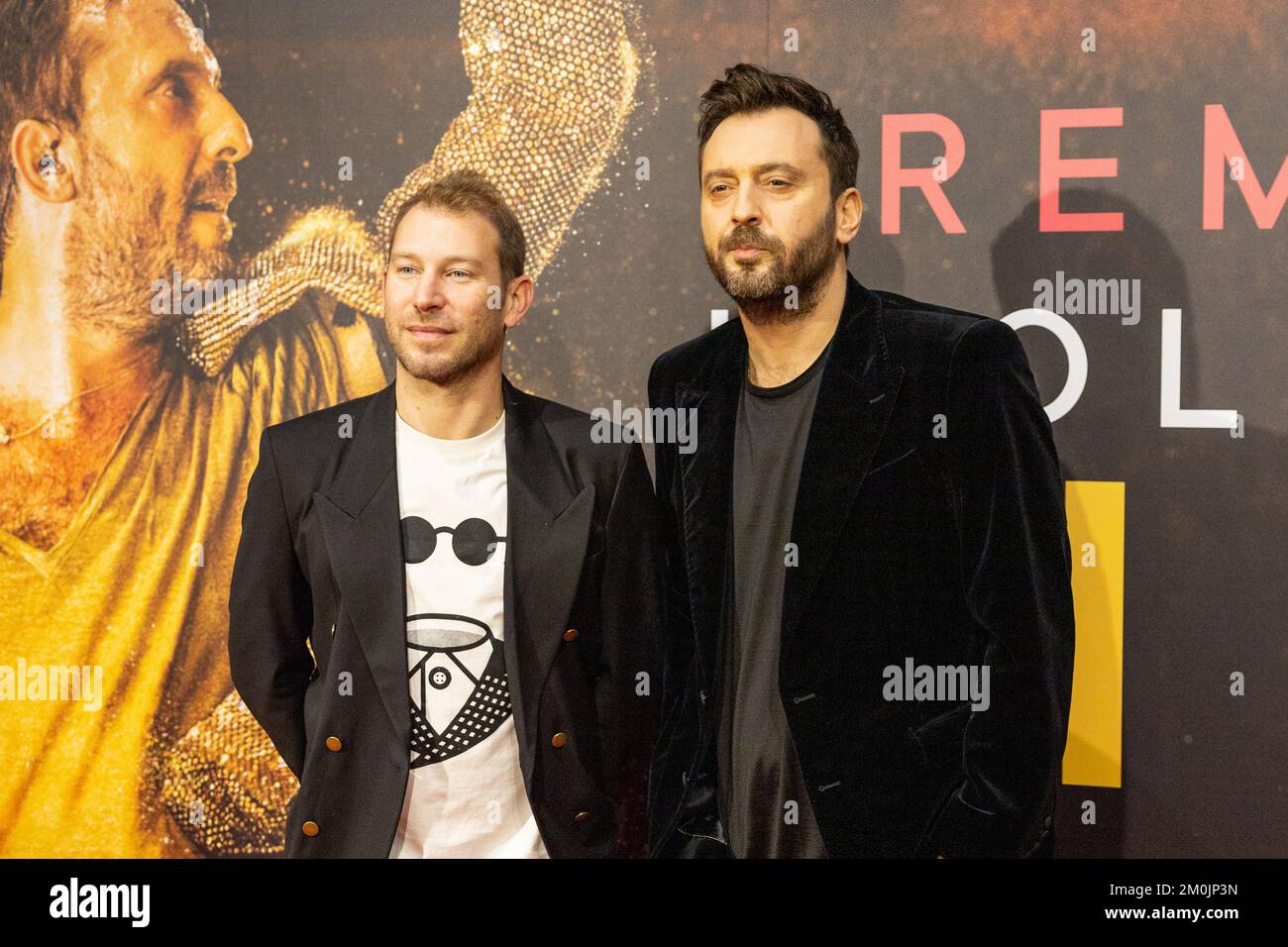 Milano, Italia, 06th dicembre 2022. Cesare Cremonini partecipa alla presentazione del suo film "Cremonini Imola 2022 Live" allo Space Cinema Odeon di Milano. Credits: Maria Laura Arturi/Alamy Live News Foto Stock